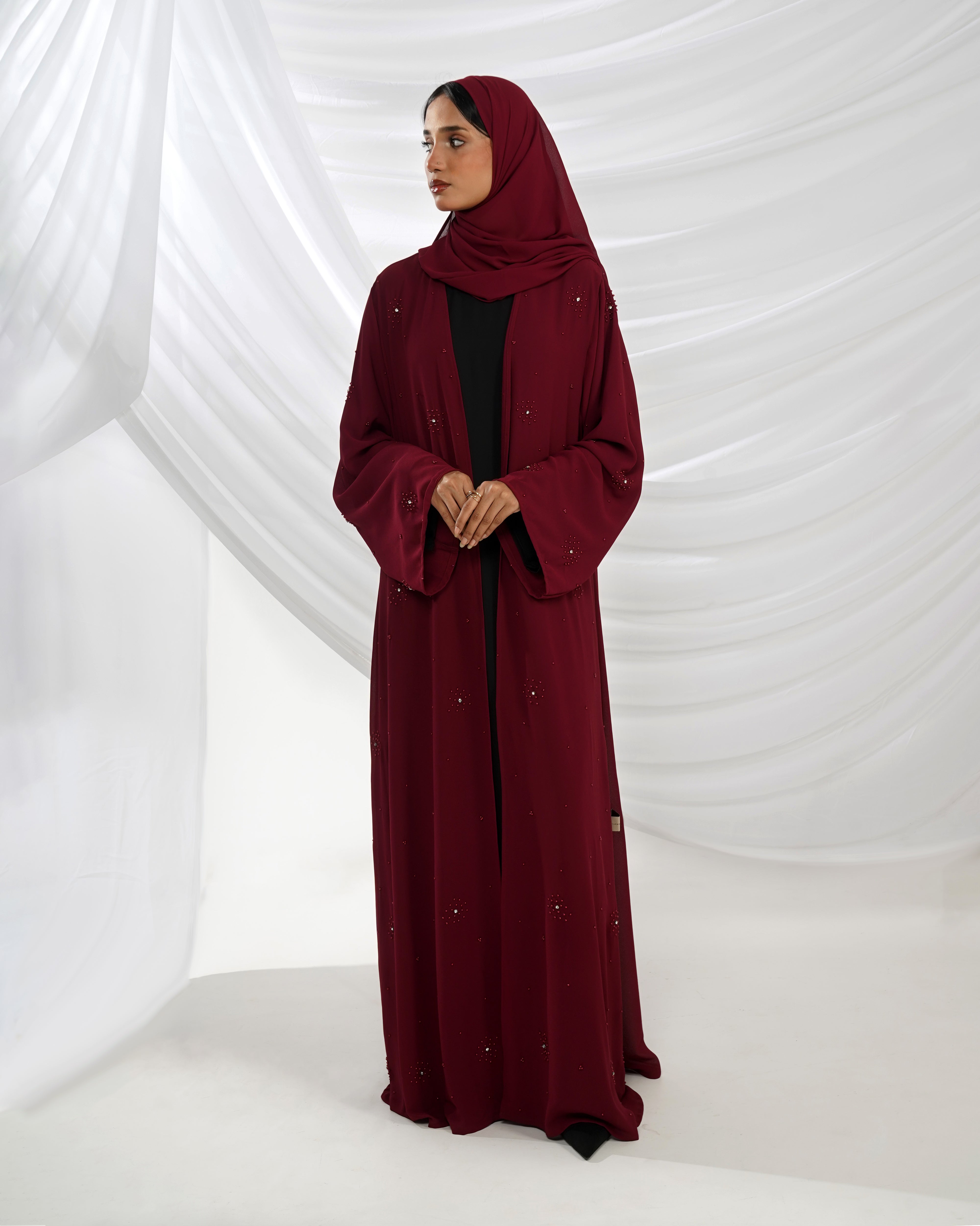 Crystal Detail Abaya