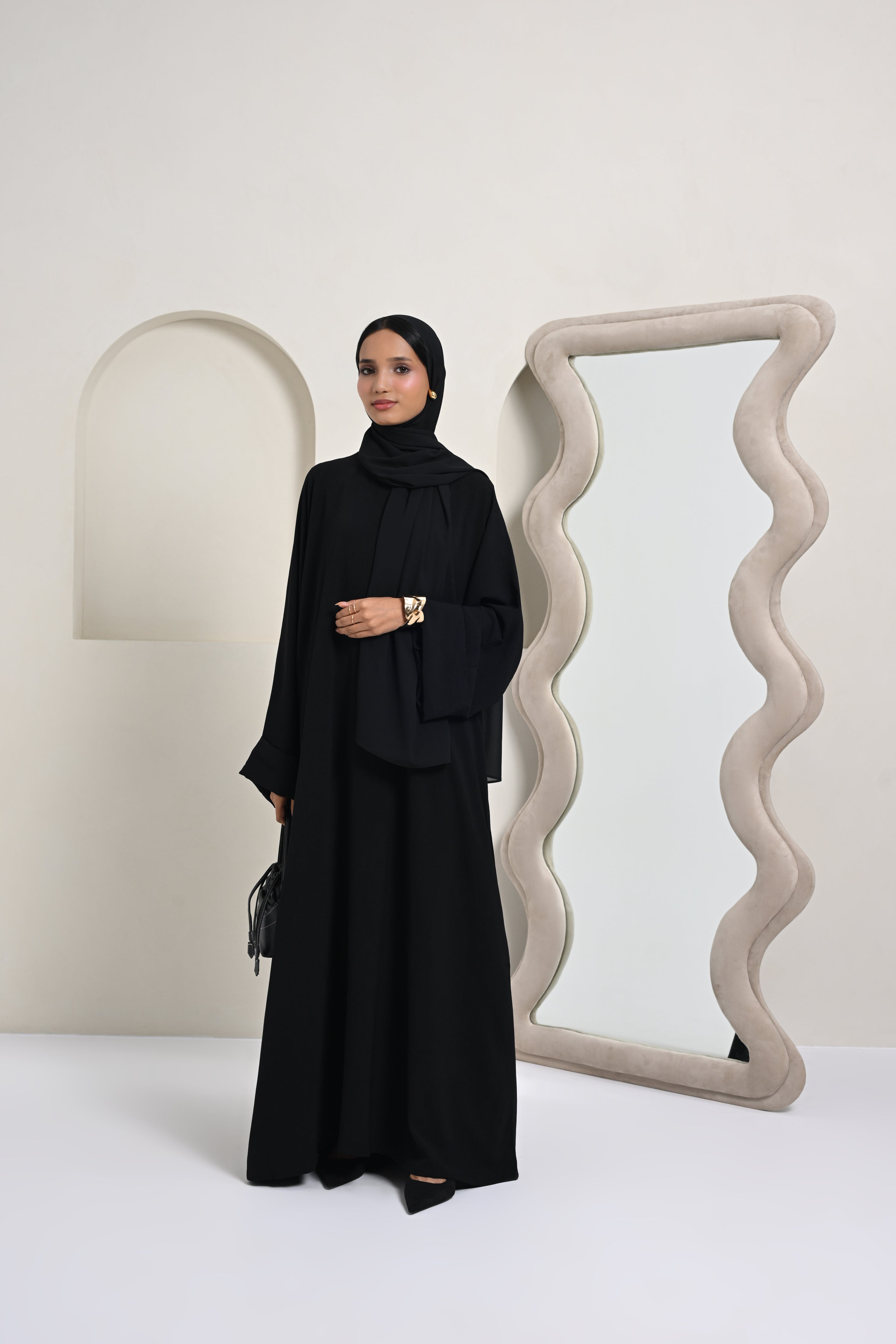 Classic Black Abaya