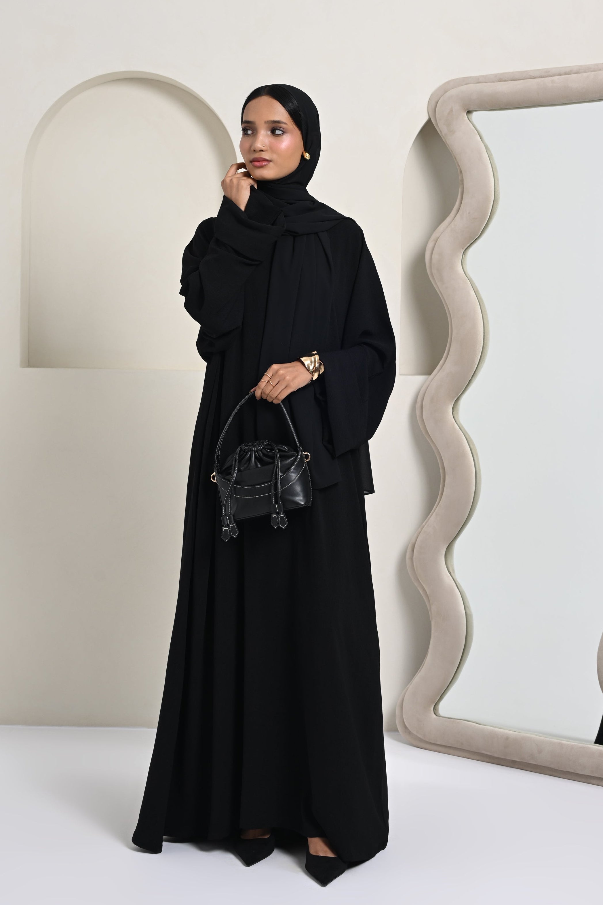 Classic Black Abaya