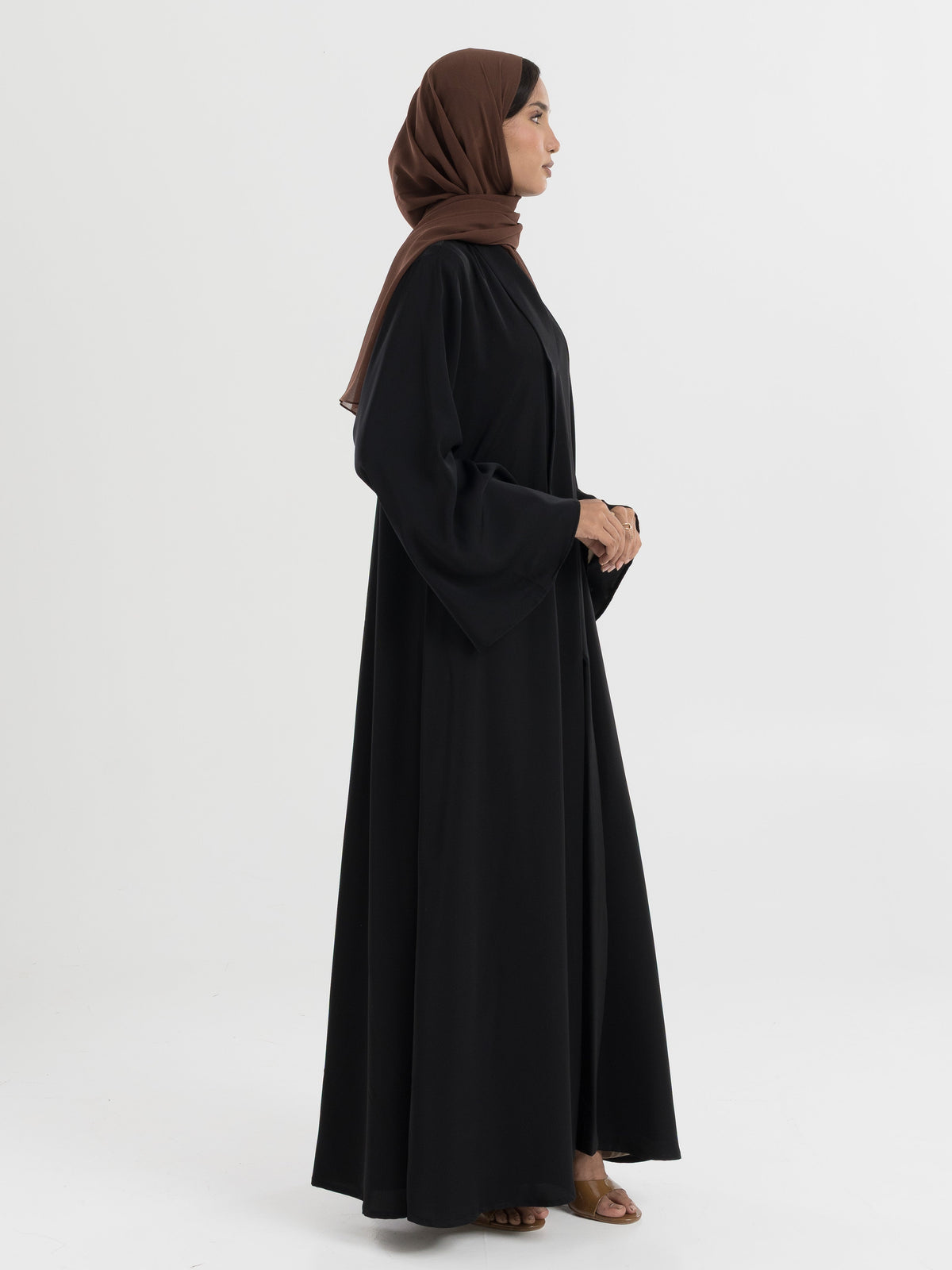 Minimalist Black Abaya