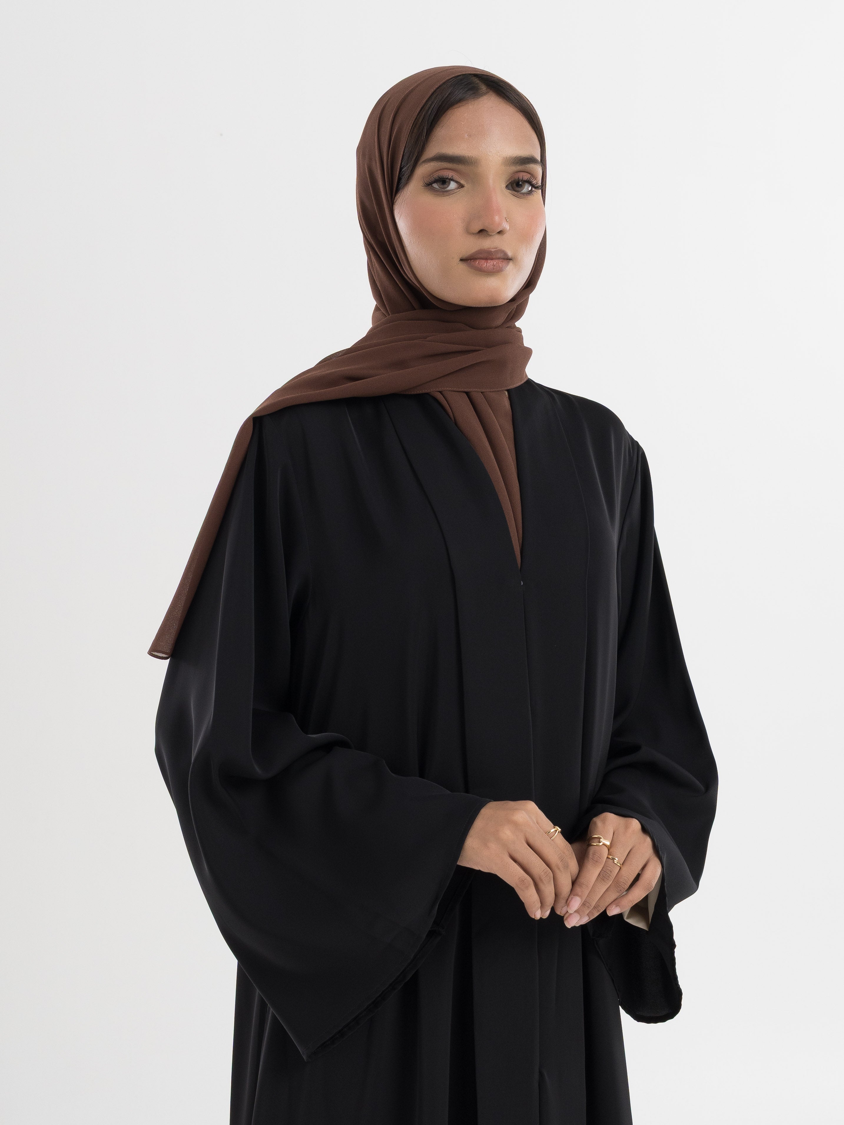 Minimalist Black Abaya