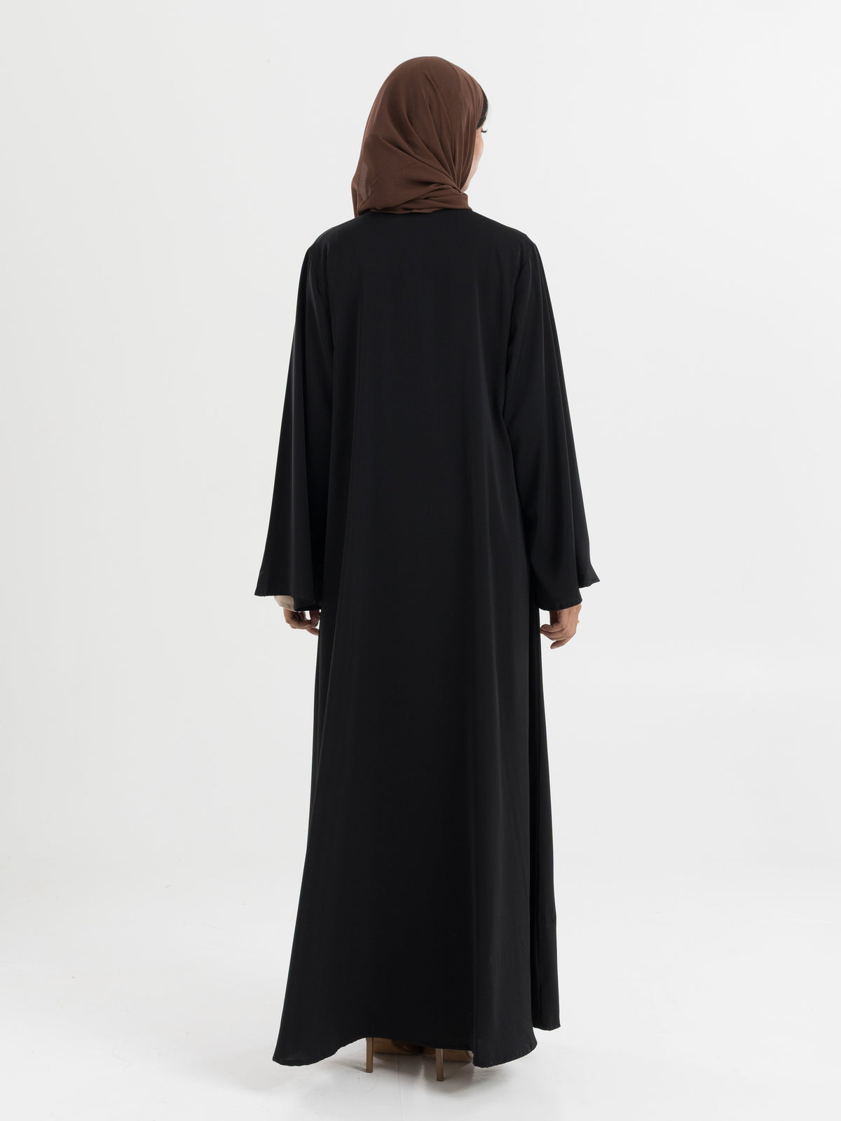 Minimalist Black Abaya