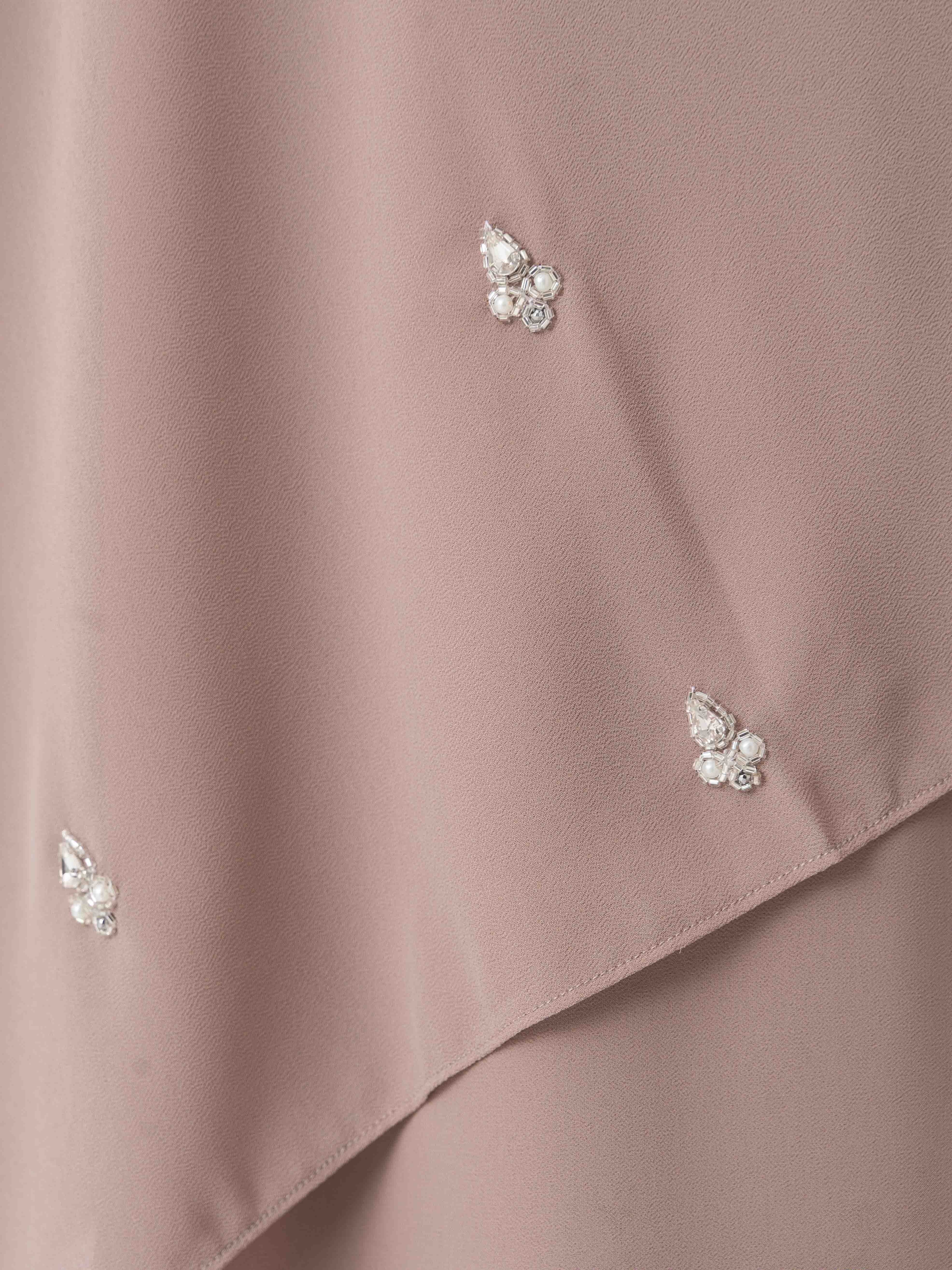 Pearl Sleeve Abaya